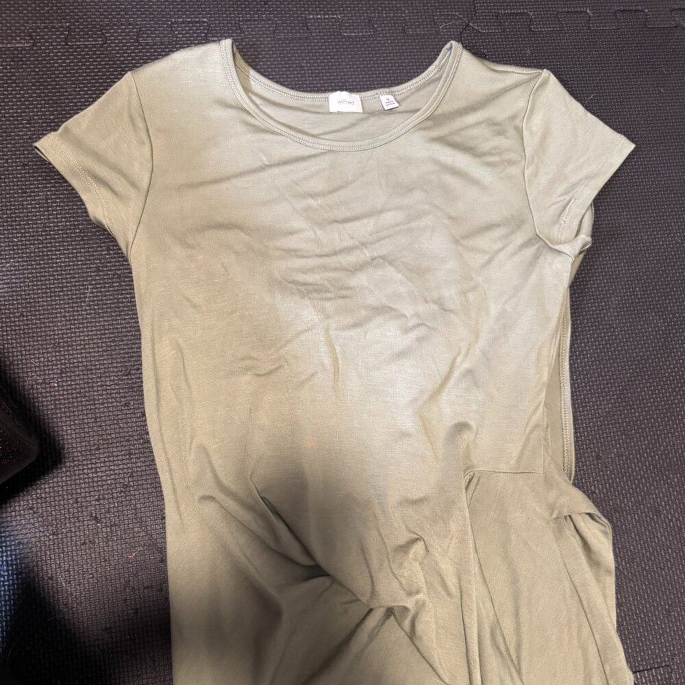 Aritzia Midi Dress with side tie